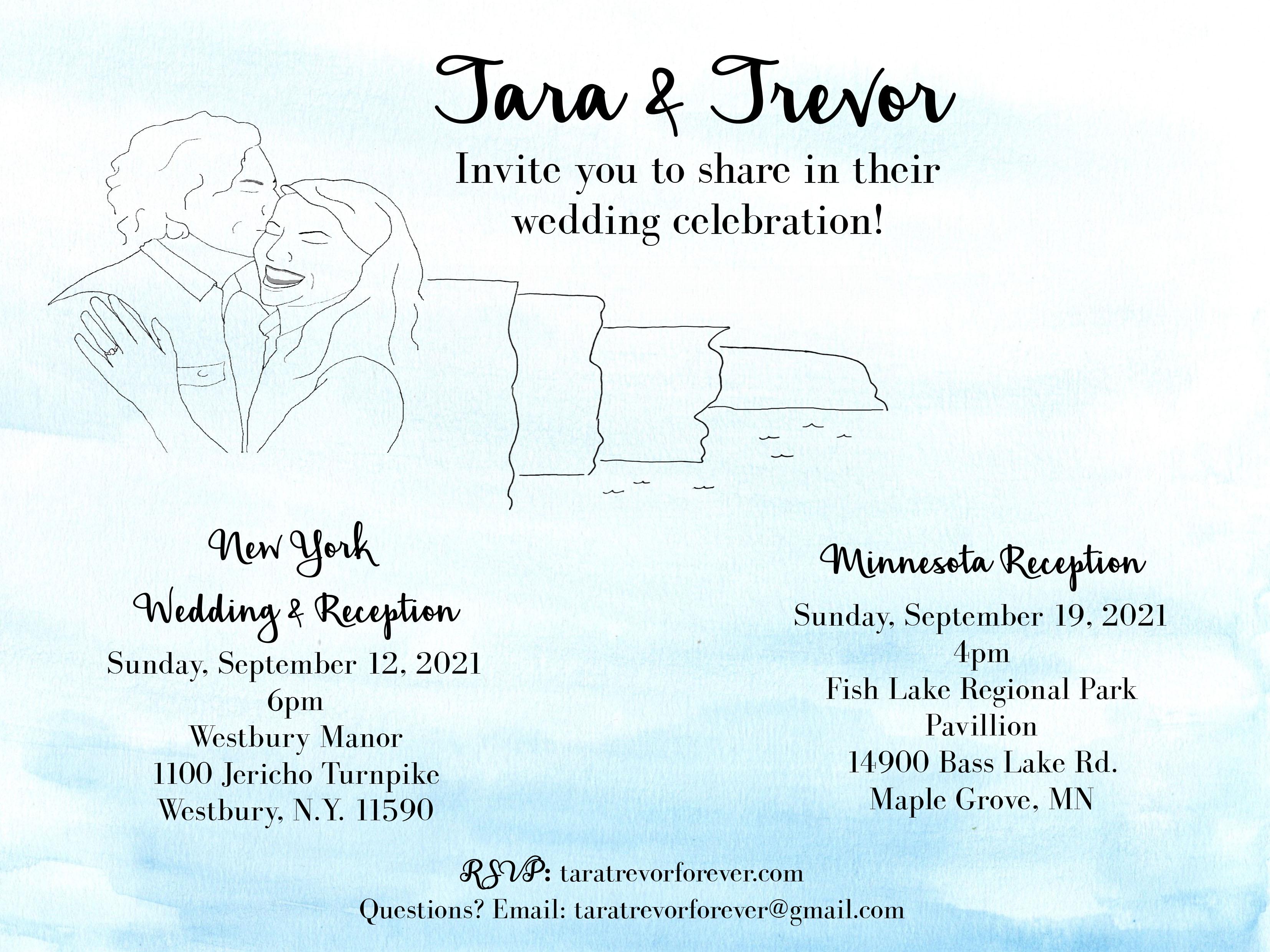 The Wedding Website of Tara Forseth and Trevor Bunce