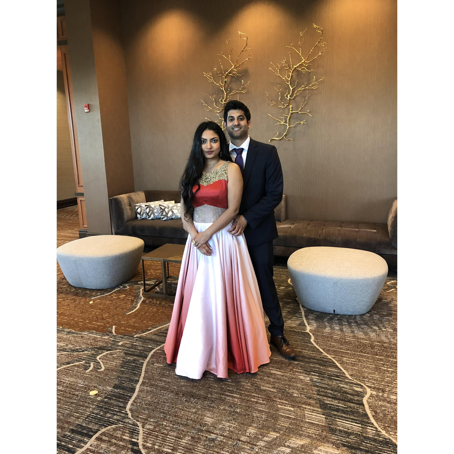 Nidhi's (Anuj's Sister's wedding) was the first time I met and fell in love with his ENTIRE family!!! -2018