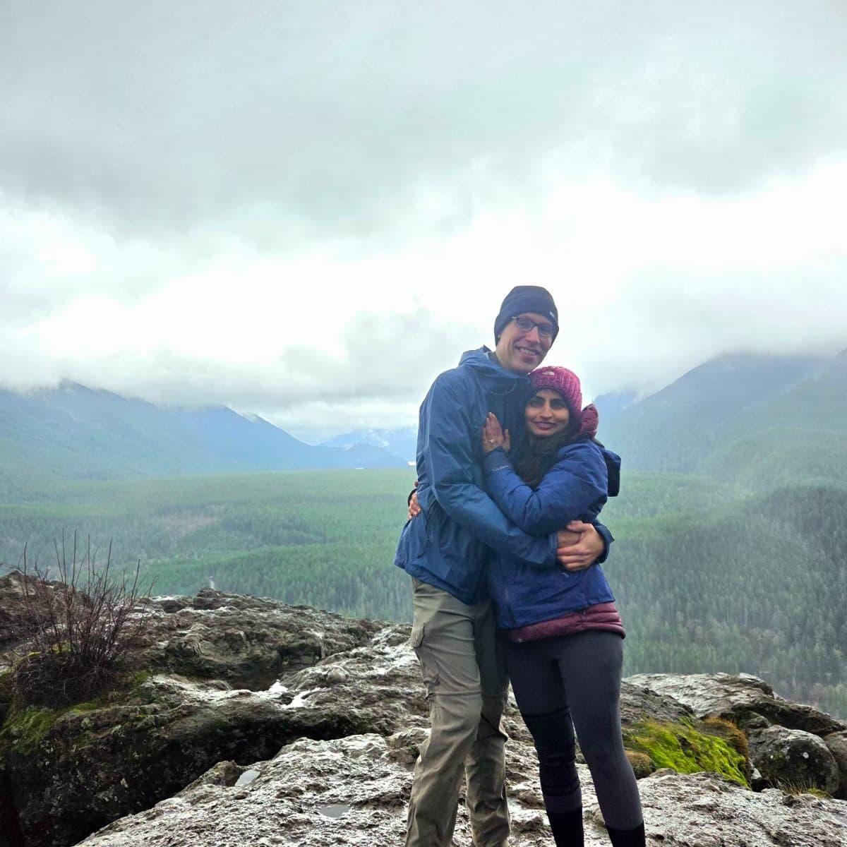 Minutes after Troy proposed to Aarica. The secret's out!