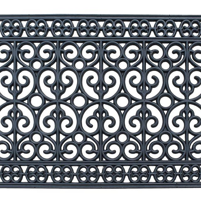 A1HC Large Outdoor Doormat, Rubber, 24" X36”, Ideal for Outside entryway, Scrapes Shoes Clean of Dirt & Grime,Heavy Duty Door Mat for Indoor Outdoor, Mats for Entry,Patio