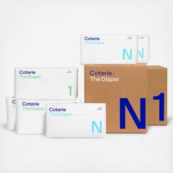 Coterie Ultra 6-Pack Soft Newborn Diaper Set