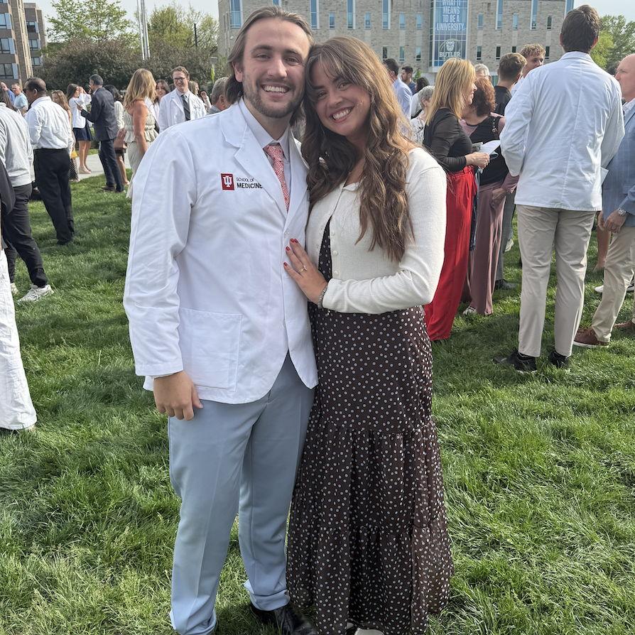 Mason's white coat ceremony!