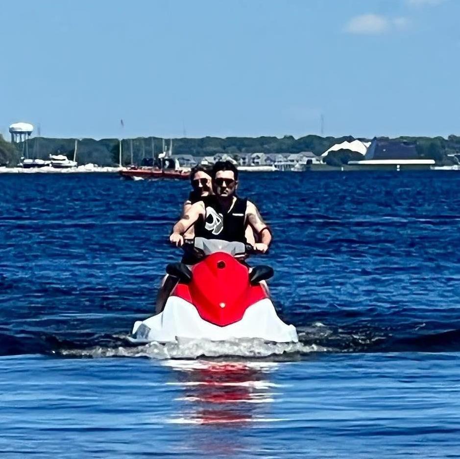 Jet skis on the lake!