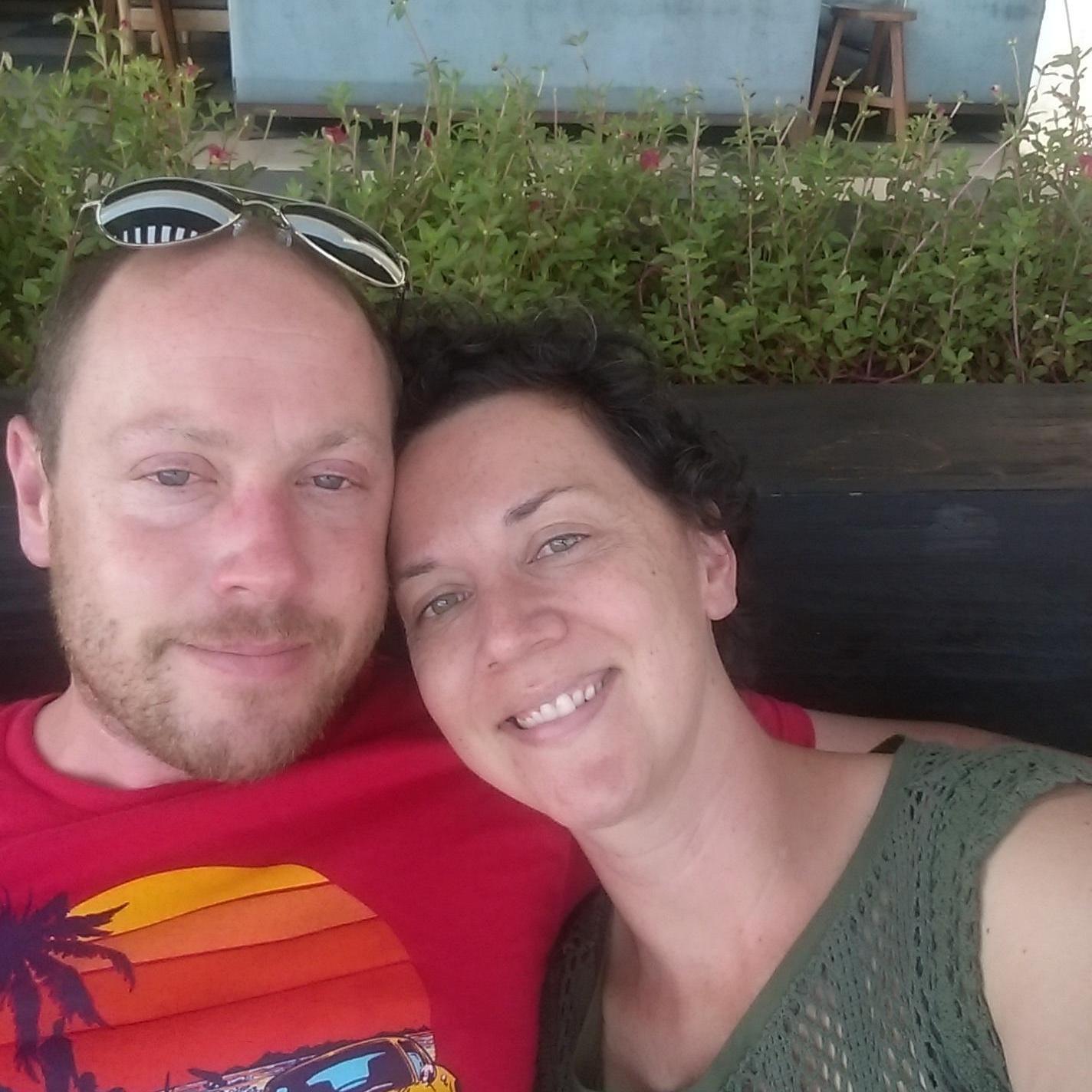 Our Cabo vacation was all about R&R. Don't we look relaxed?