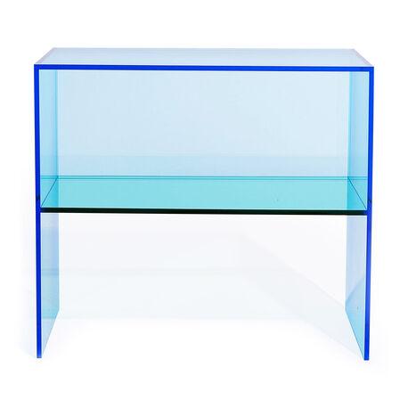 MoMa Blue Two-Way Side Table