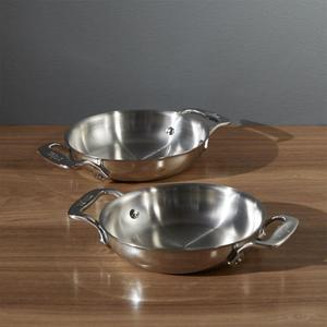 All-Clad ® Stainless Steel 6" Mini Gratins, Set of 2