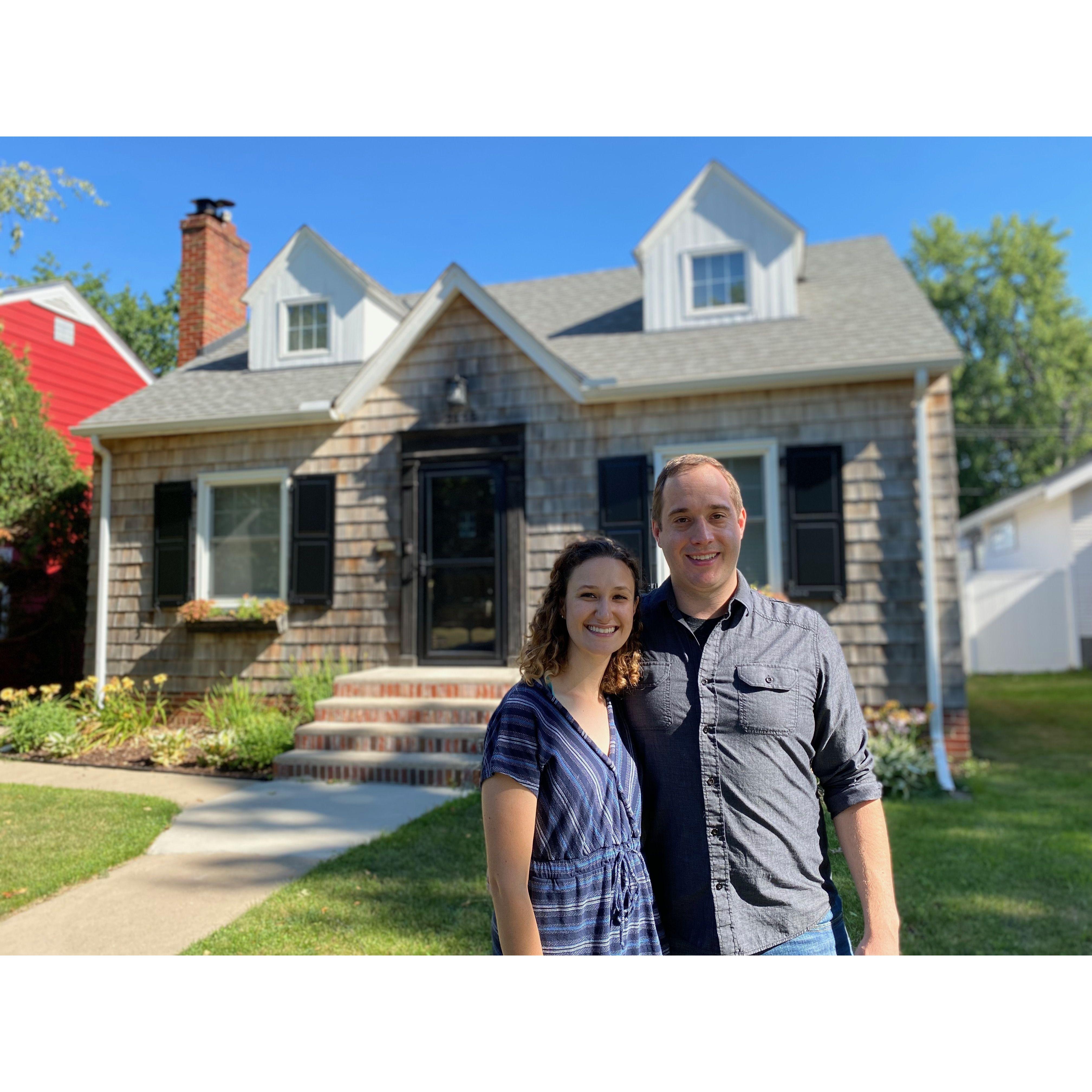 The day we bought our house!! July 2022
