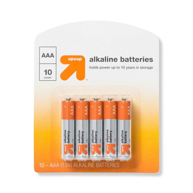 AAA Batteries - 10ct - Up&Up™