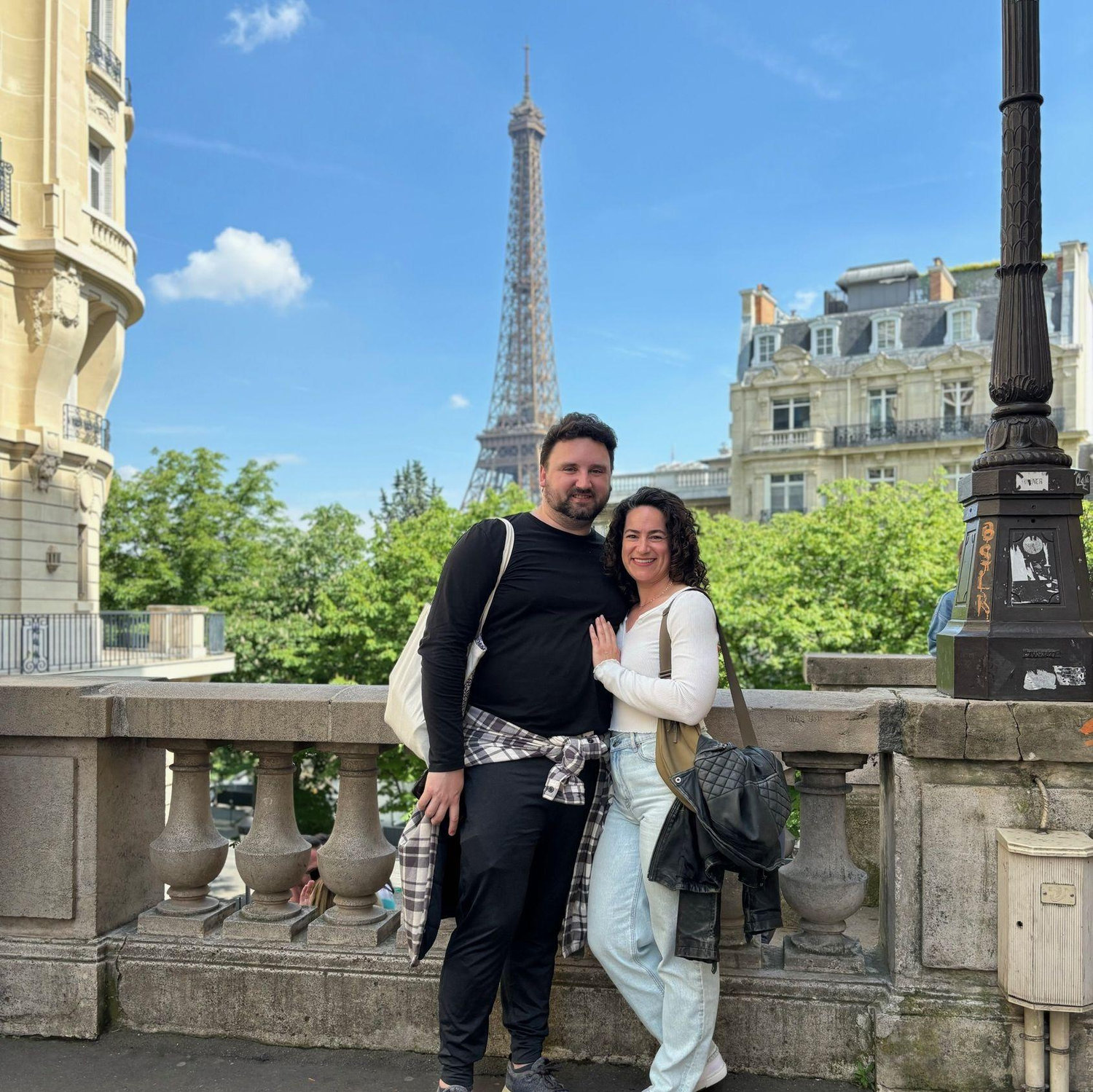 Our first trip to Paris together