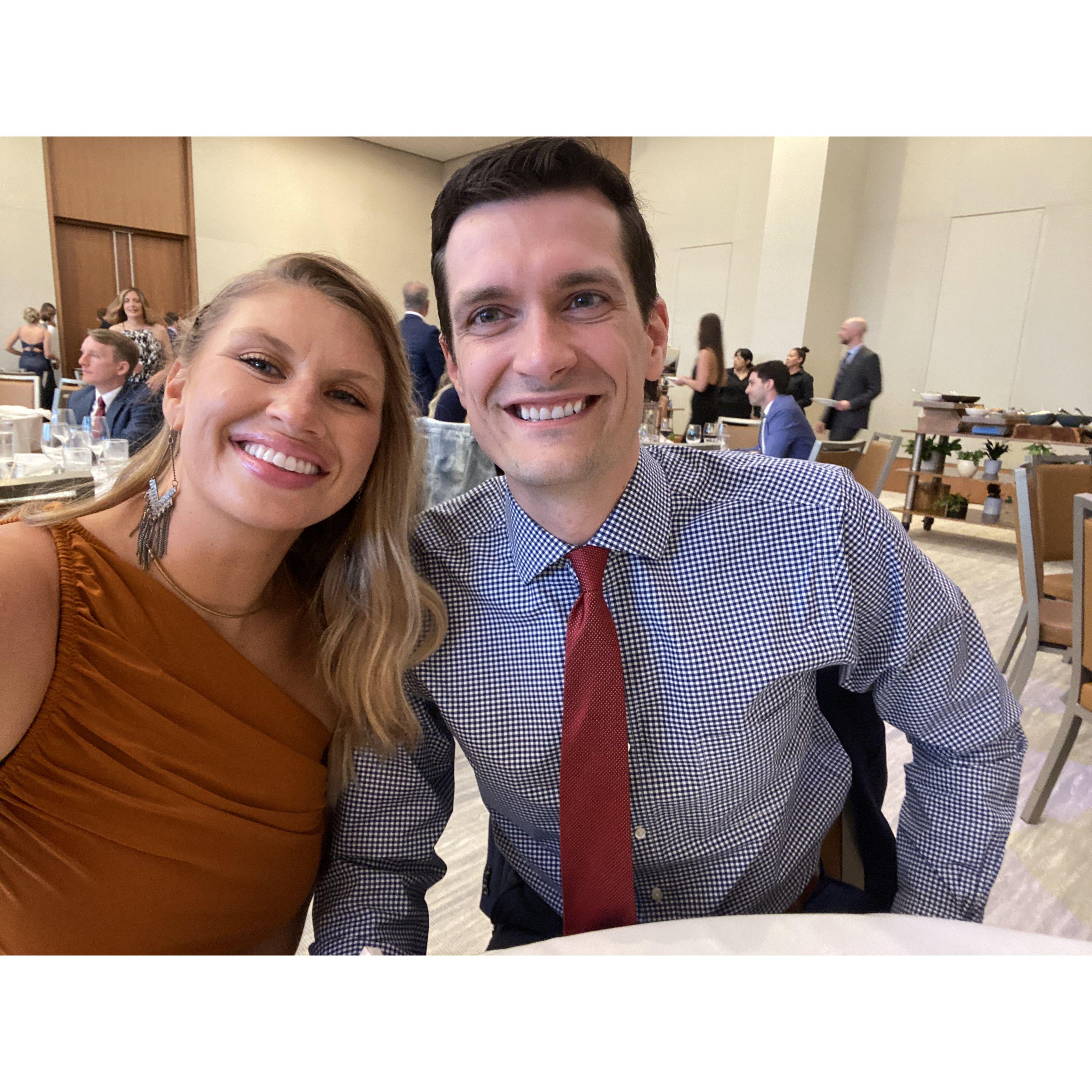 Jade & Tom at Pat Toland's wedding