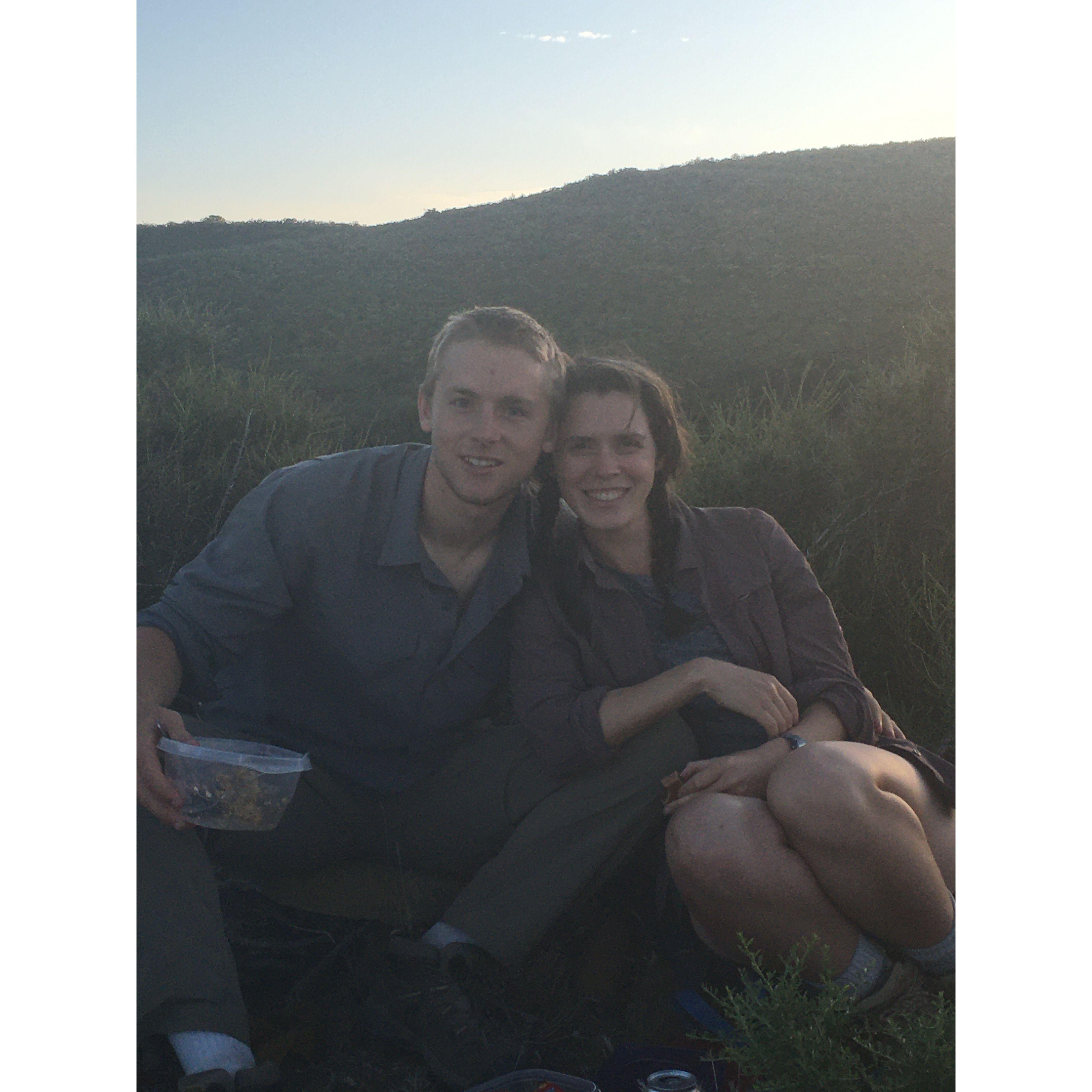 An evening hike (to see Common Poorwills!)