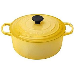 Le Creuset Signature Enameled Cast-Iron 5-1/2-Quart Round French (Dutch) Oven, Soleil