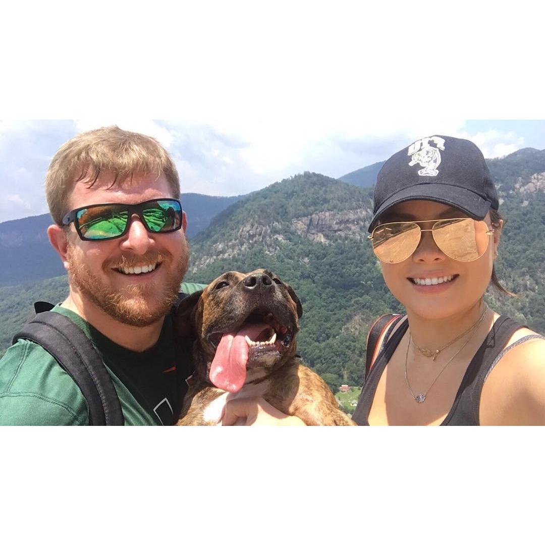 Family photo in North Carolina