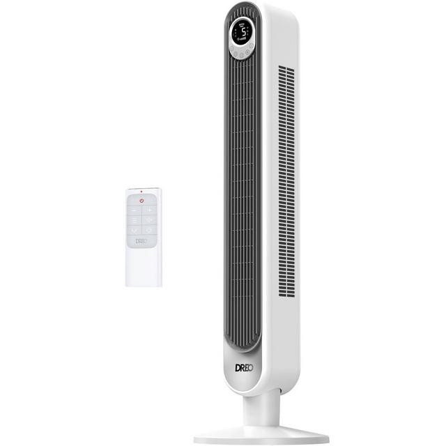 Dreo 42" Cruiser Pro T1 Oscillating Bladeless Remote Tower Fan White