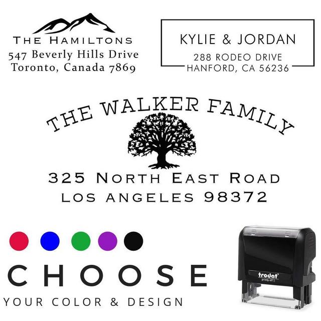 Personalized Return Address Stamper