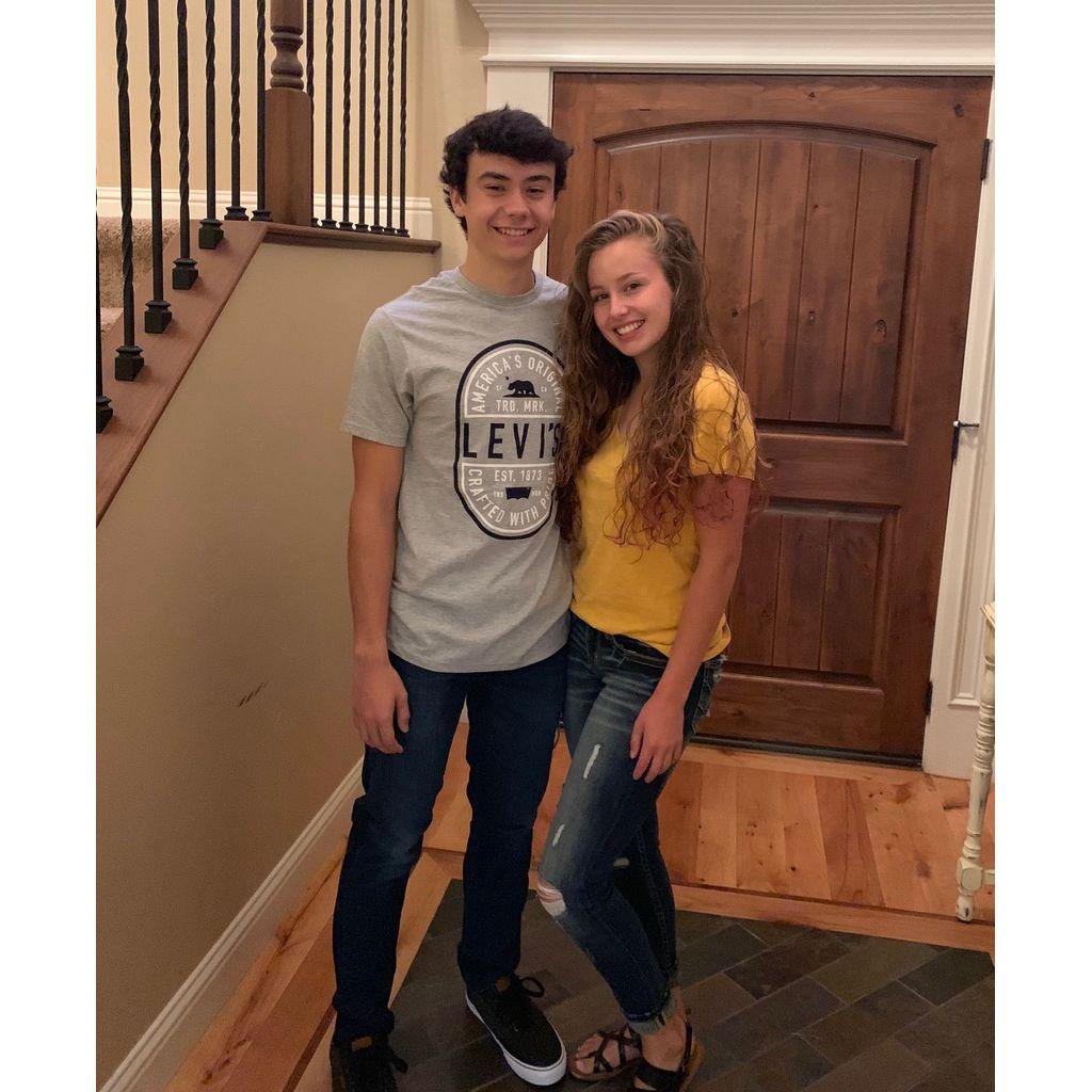 First day of senior year!