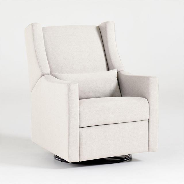 Babyletto Kiwi Cream Power Recliner in Eco-Performance Fabric