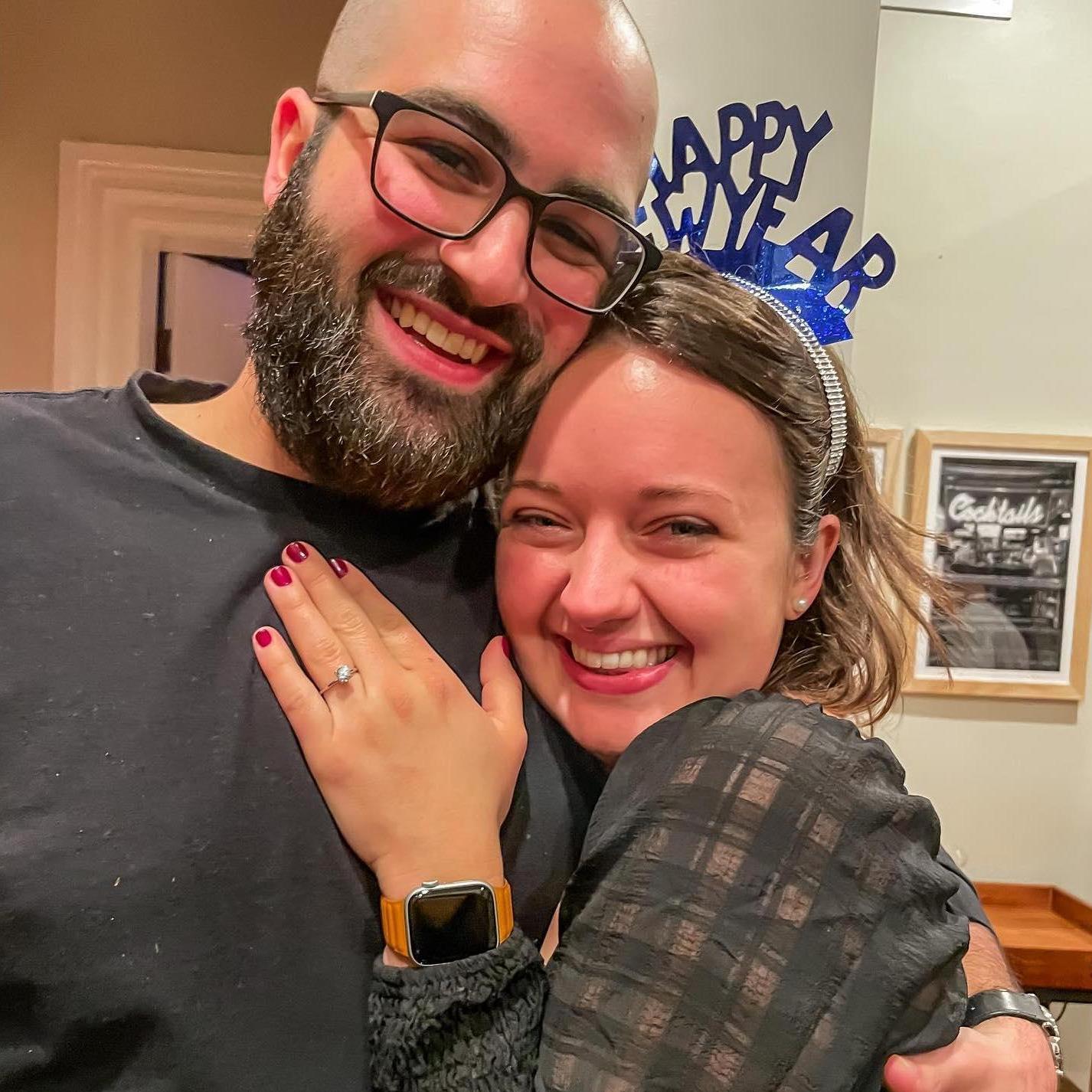 The proposal night! Happy New Year!