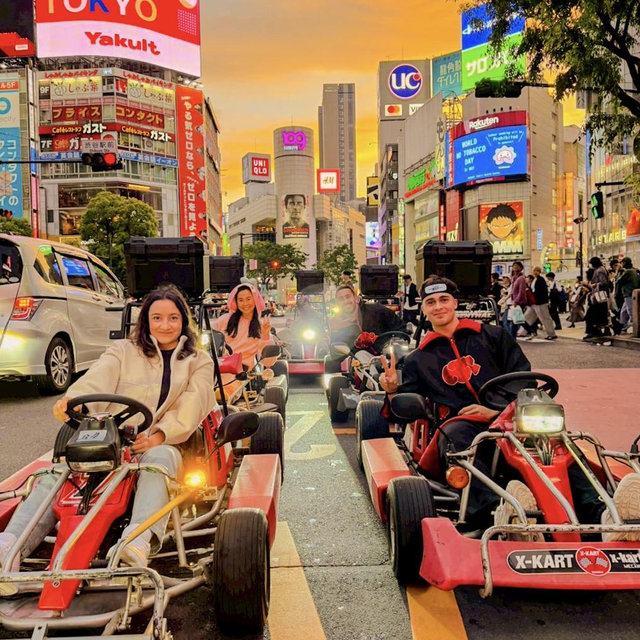 Mario Karting in Tokyo