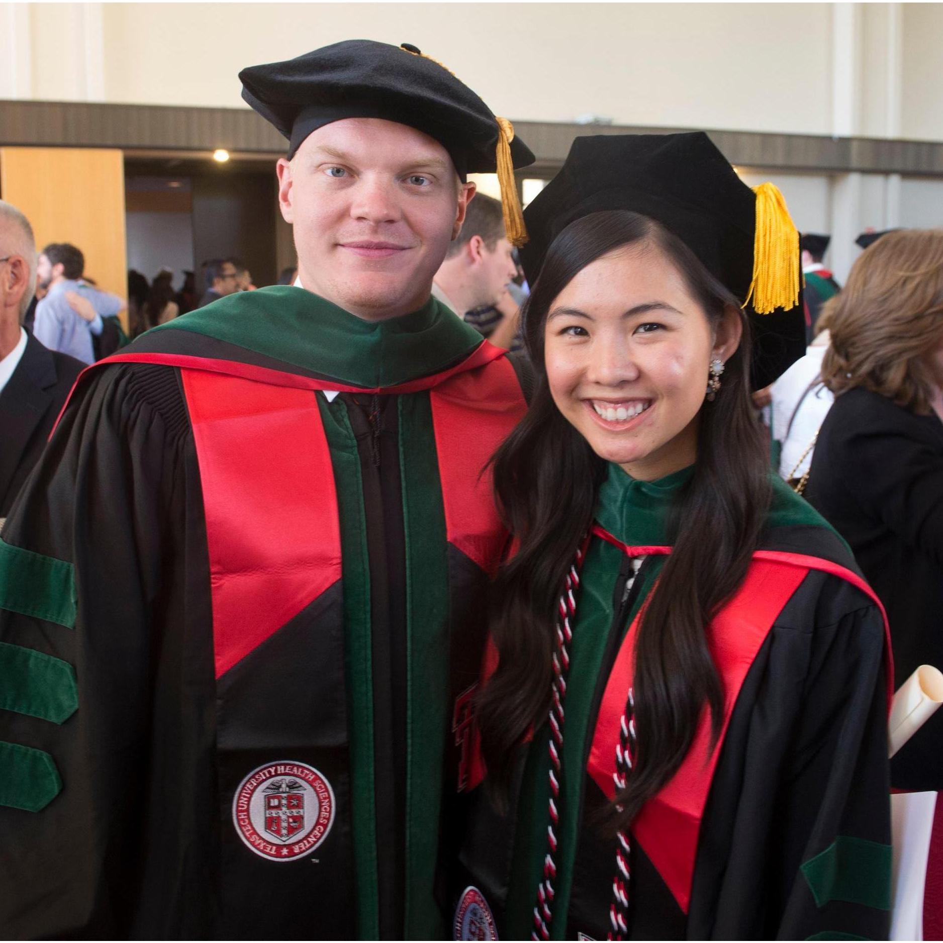 Our medical school graduation, May 2016