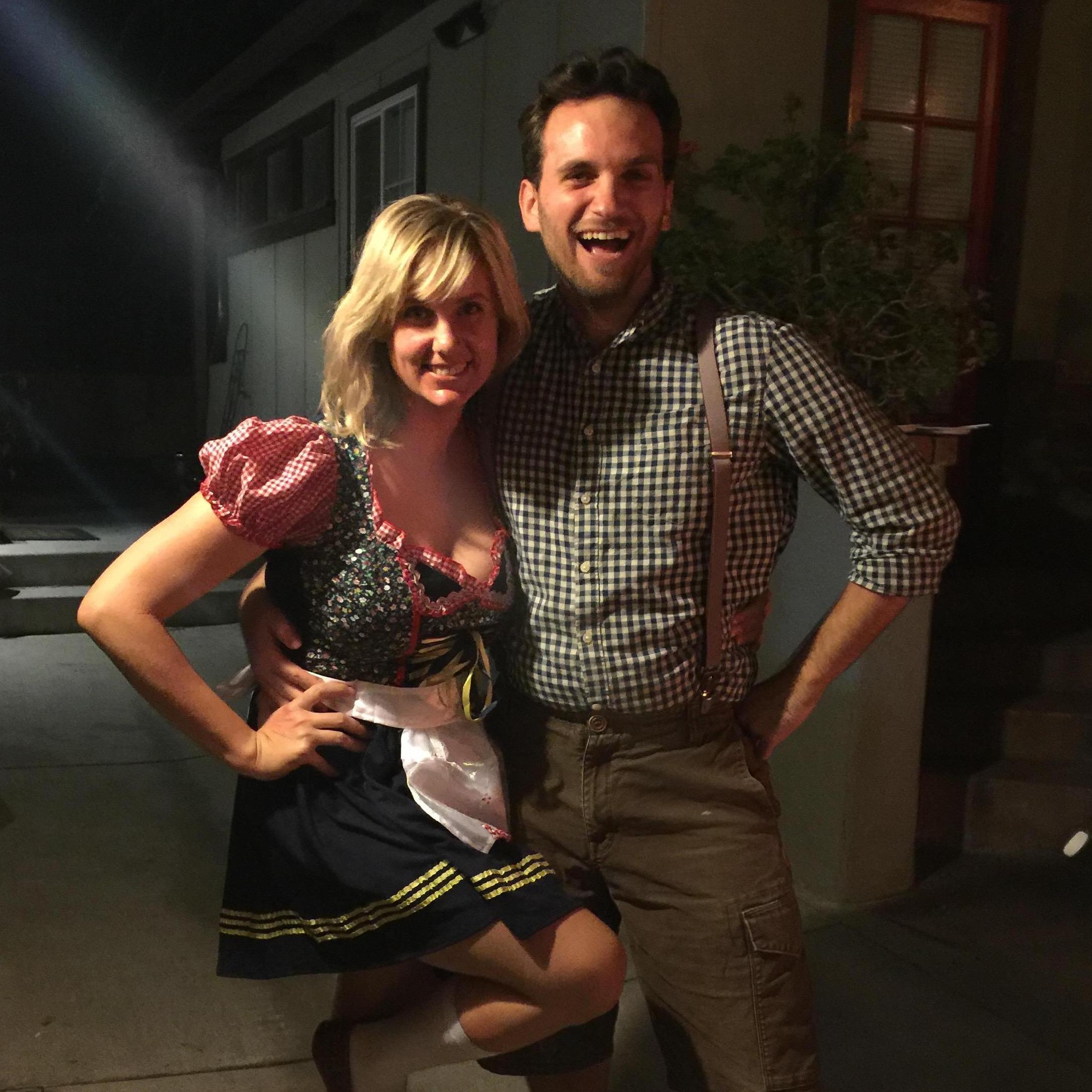 Our first Oktoberfest party