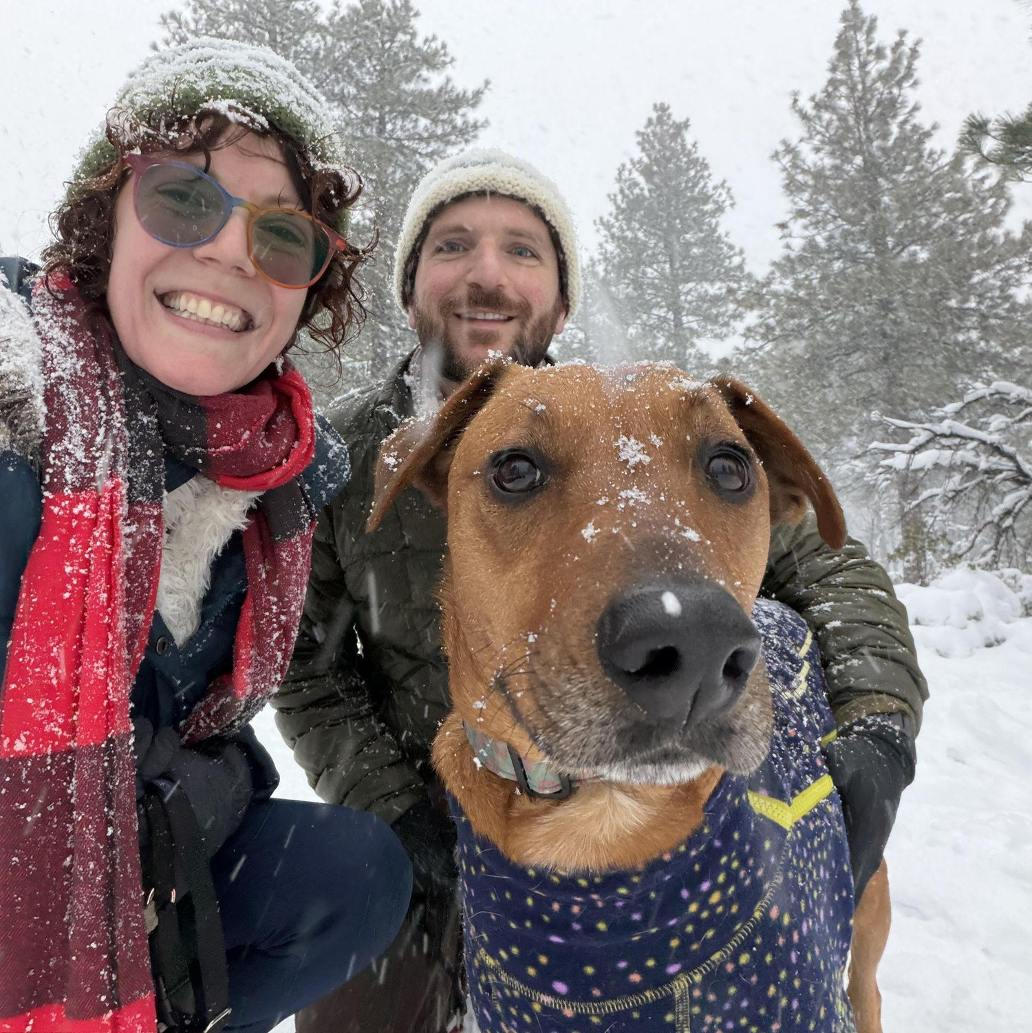 Happy explorers.