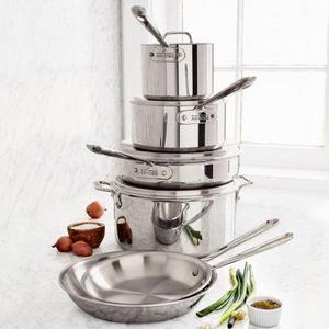 All-Clad Stainless Steel 10-Piece Set