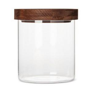 Glass Storage Canister with wood lid - Small - Threshold™