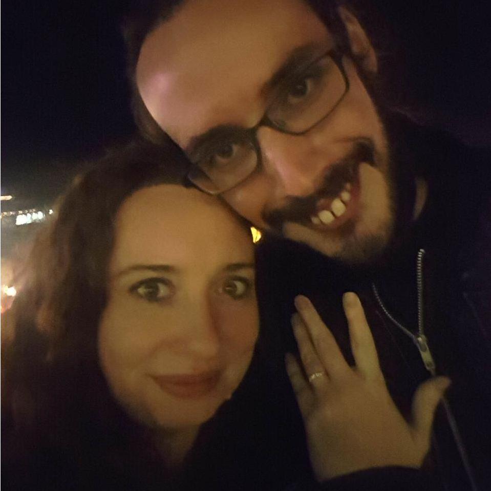 The night Shane popped the question!