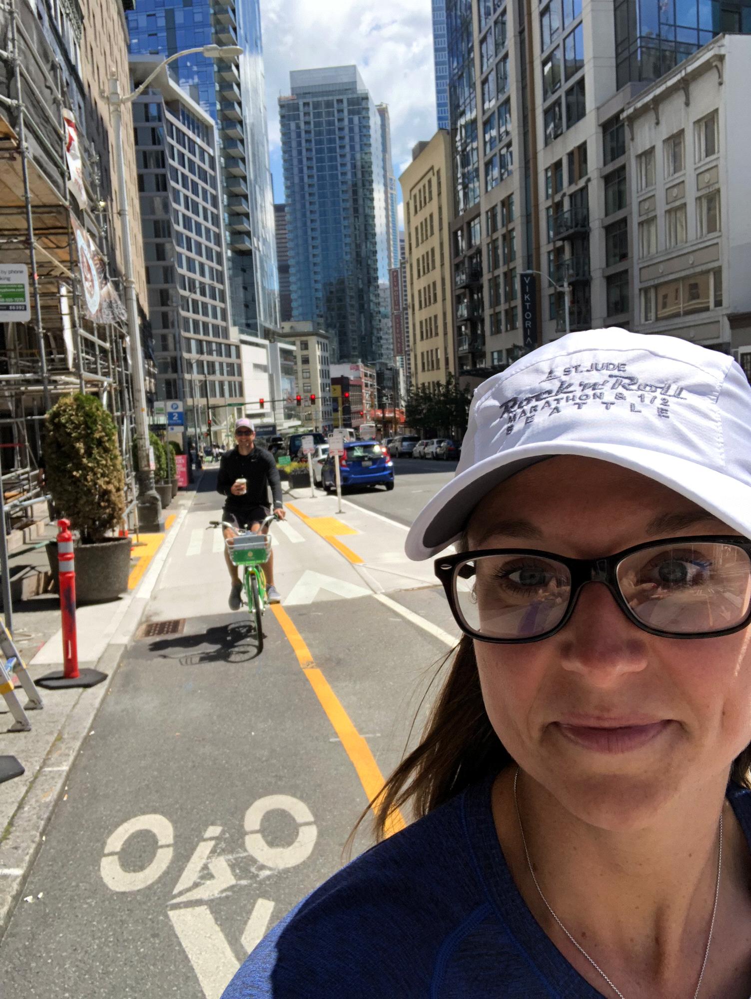 Bike Selfie - Seattle