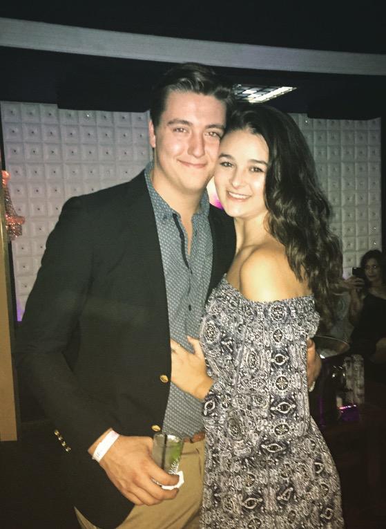 Colin joined Ellie at Miami University and they spent 2 years together - singing in their a cappella group, going to formals, and hanging out at Brick Street ;)