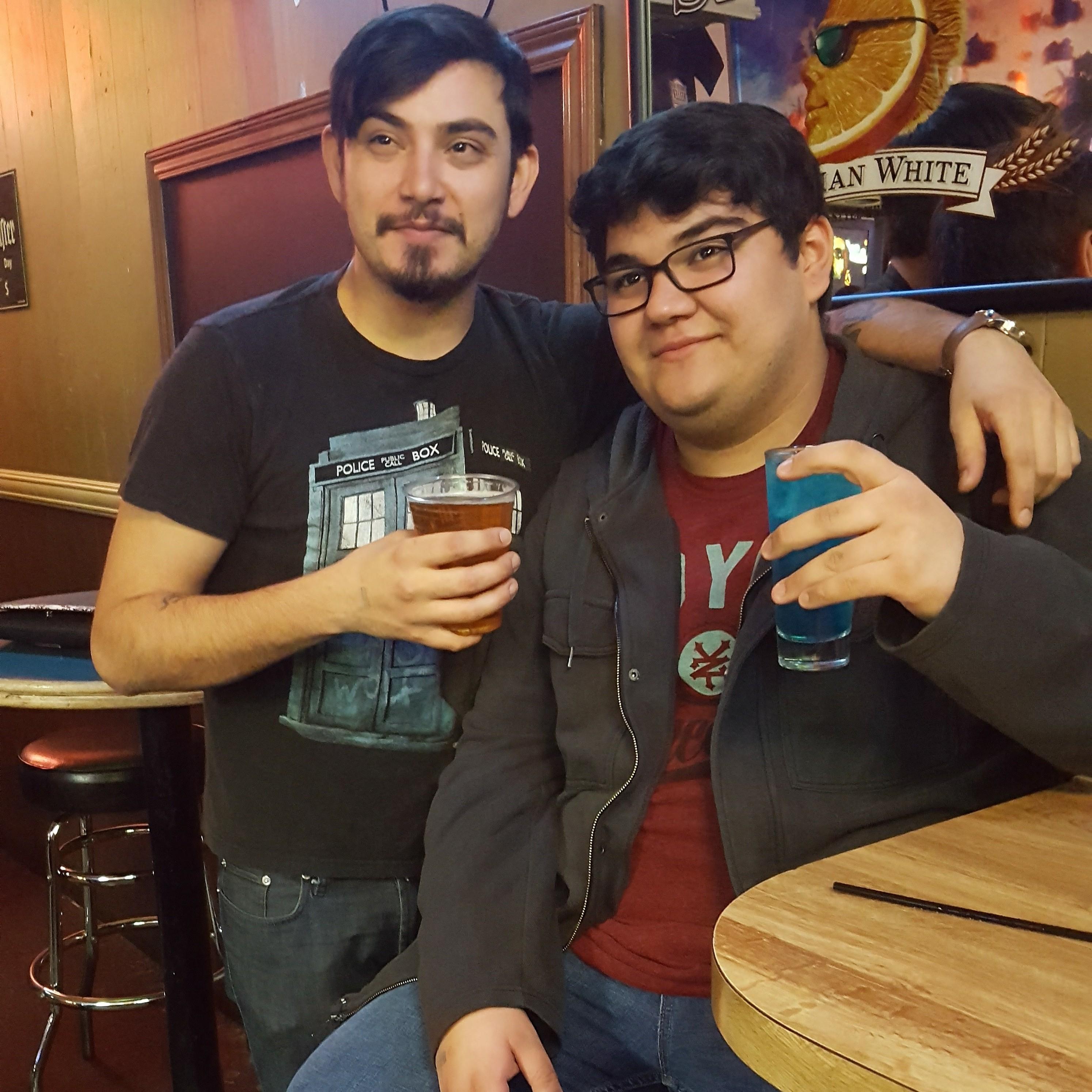 The Groom and his best man