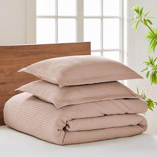 Cloud Waffle 3-Piece Comforter Set