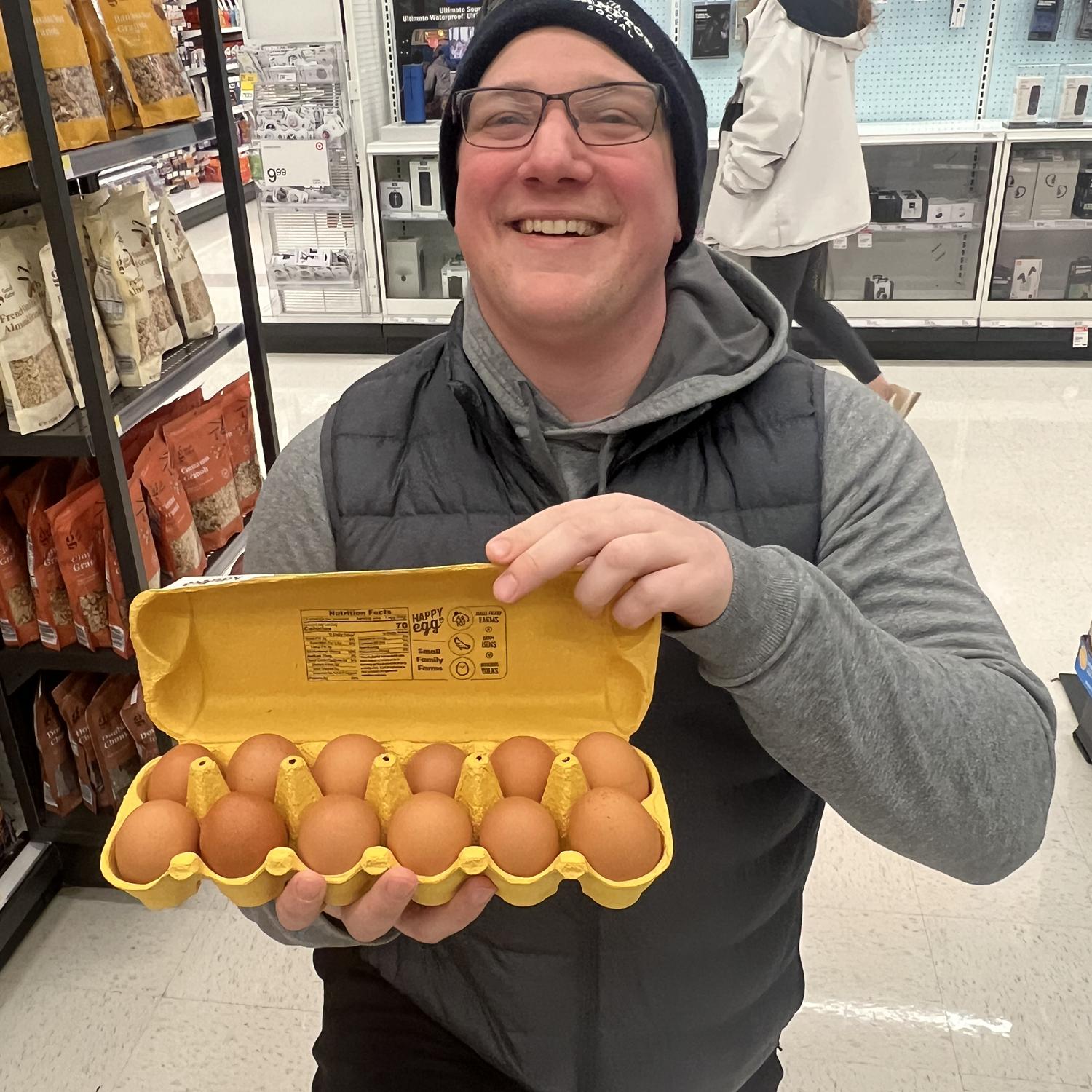 the first time he proposed (we bake cookies)