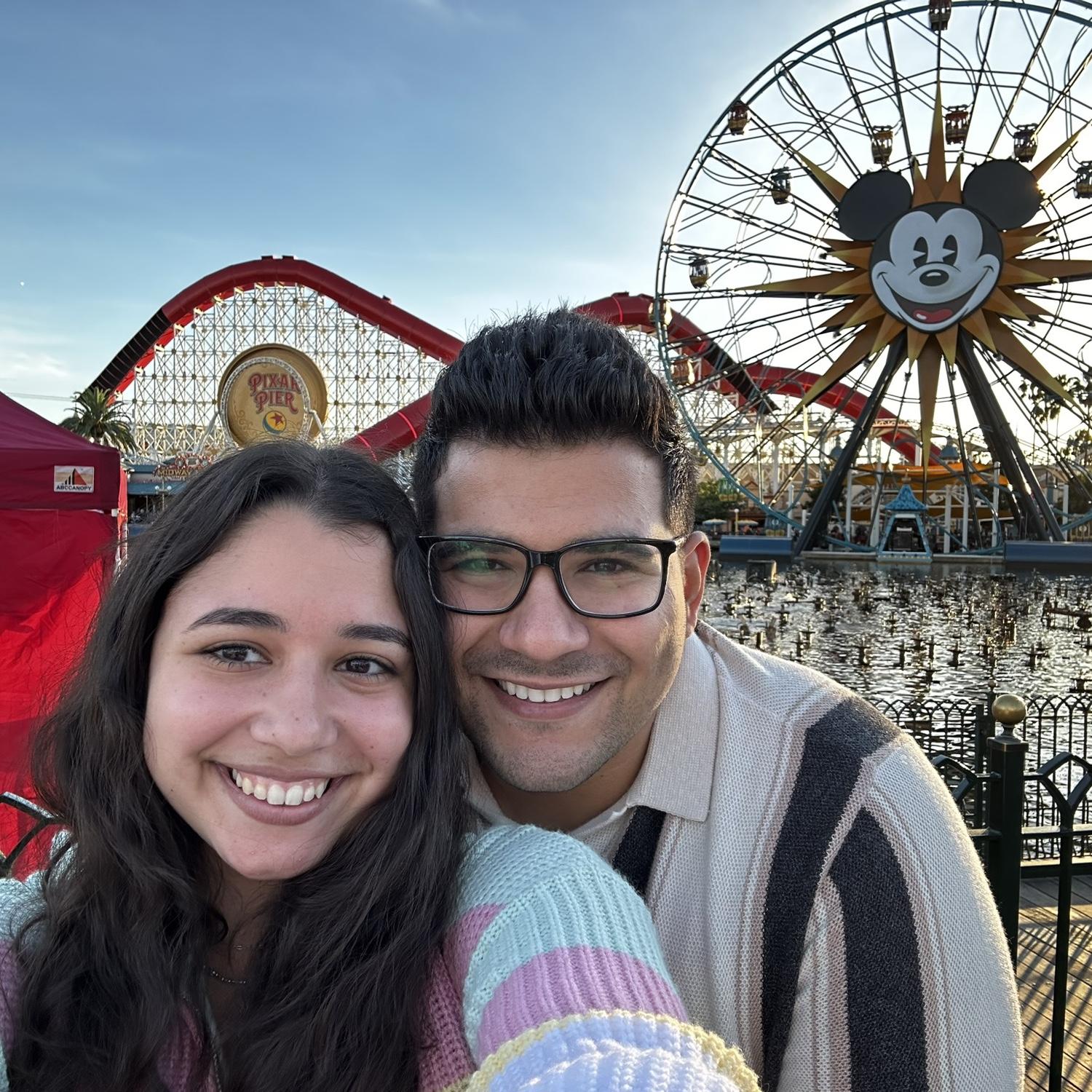 Our first Disney date