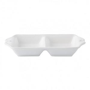 Juliska Berry & Thread Whitewash Two Section Server