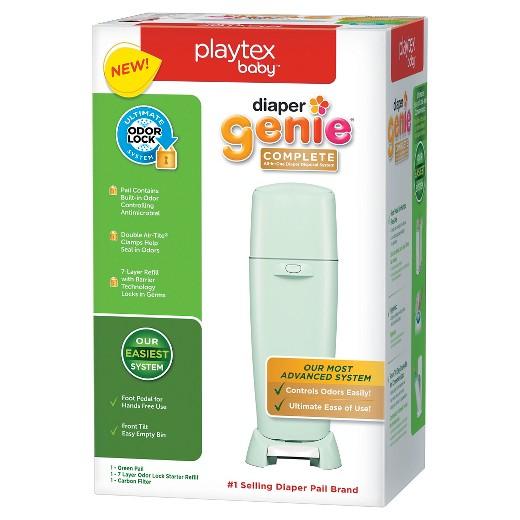 Diaper Genie Complete Green Pail