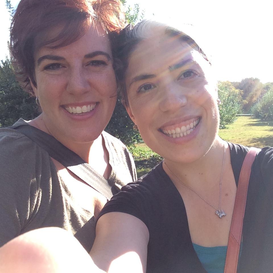 Apple picking near Charlotte! One of our favorite activities!