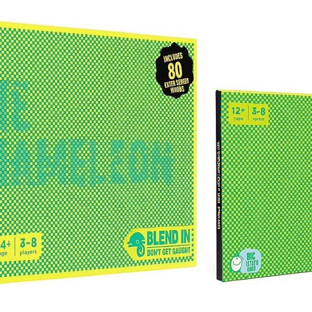 The Chameleon + Expansion Pack | Award-Winning Bluffing Board Game for Families, Adults & Friends | Includes 80 Extra Words & Bonus Cards | Fun for Parties & Game Night