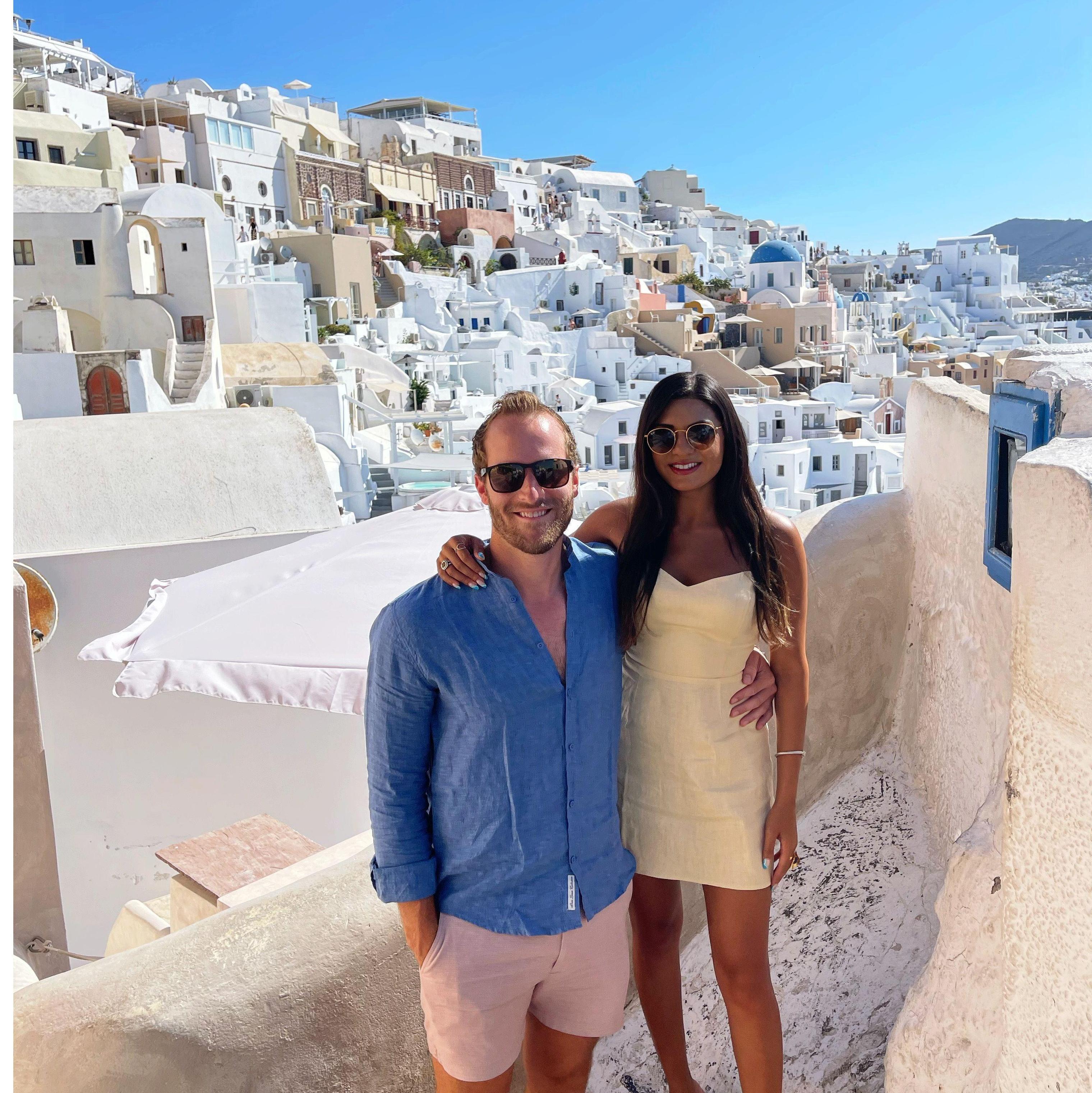 Santorini: where everyone asked if we were on our honeymoon