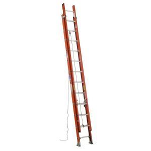 28 ft. Fiberglass Extension Ladder with 300 lb. Load Capacity Type IA Duty Rating
