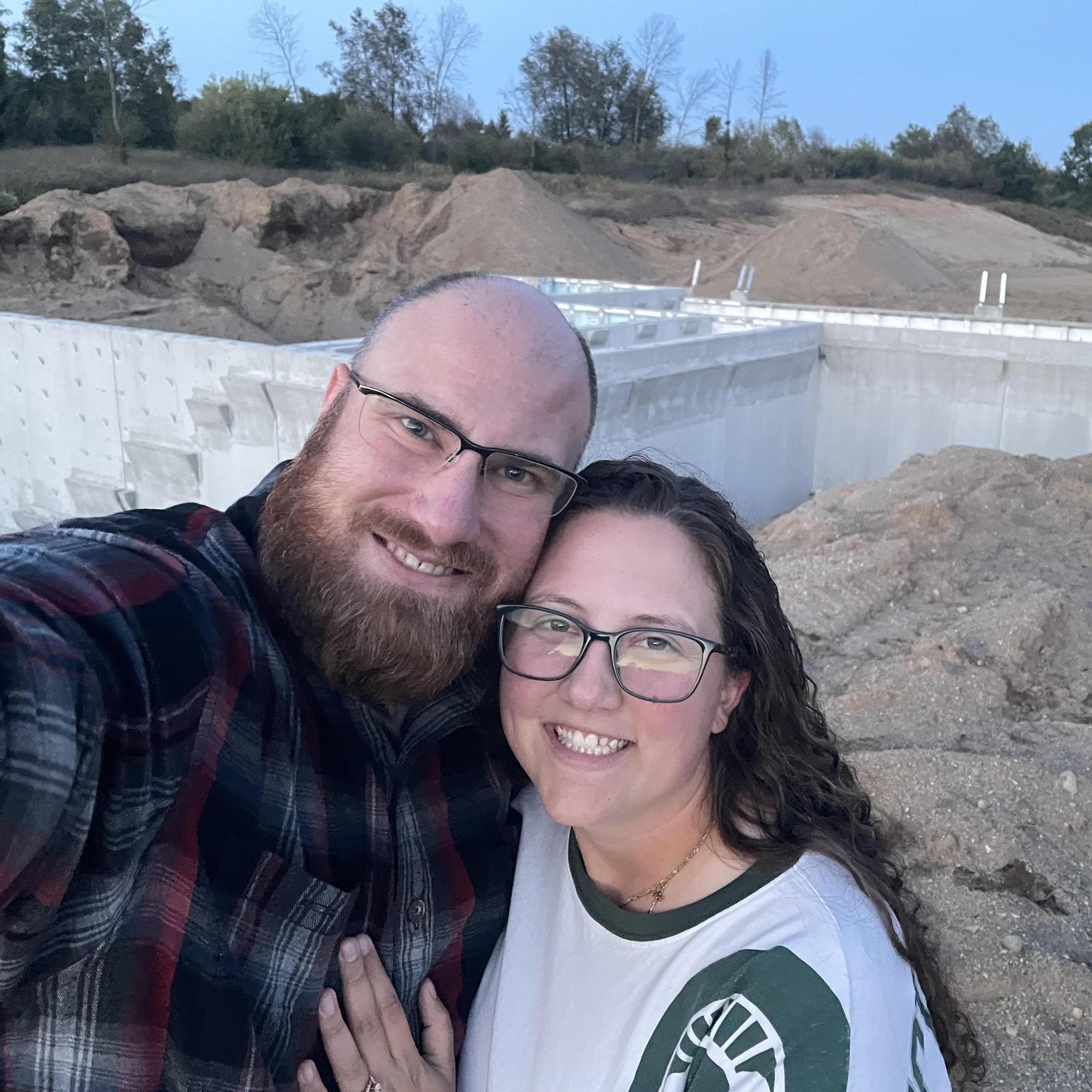 Our new home's foundation!