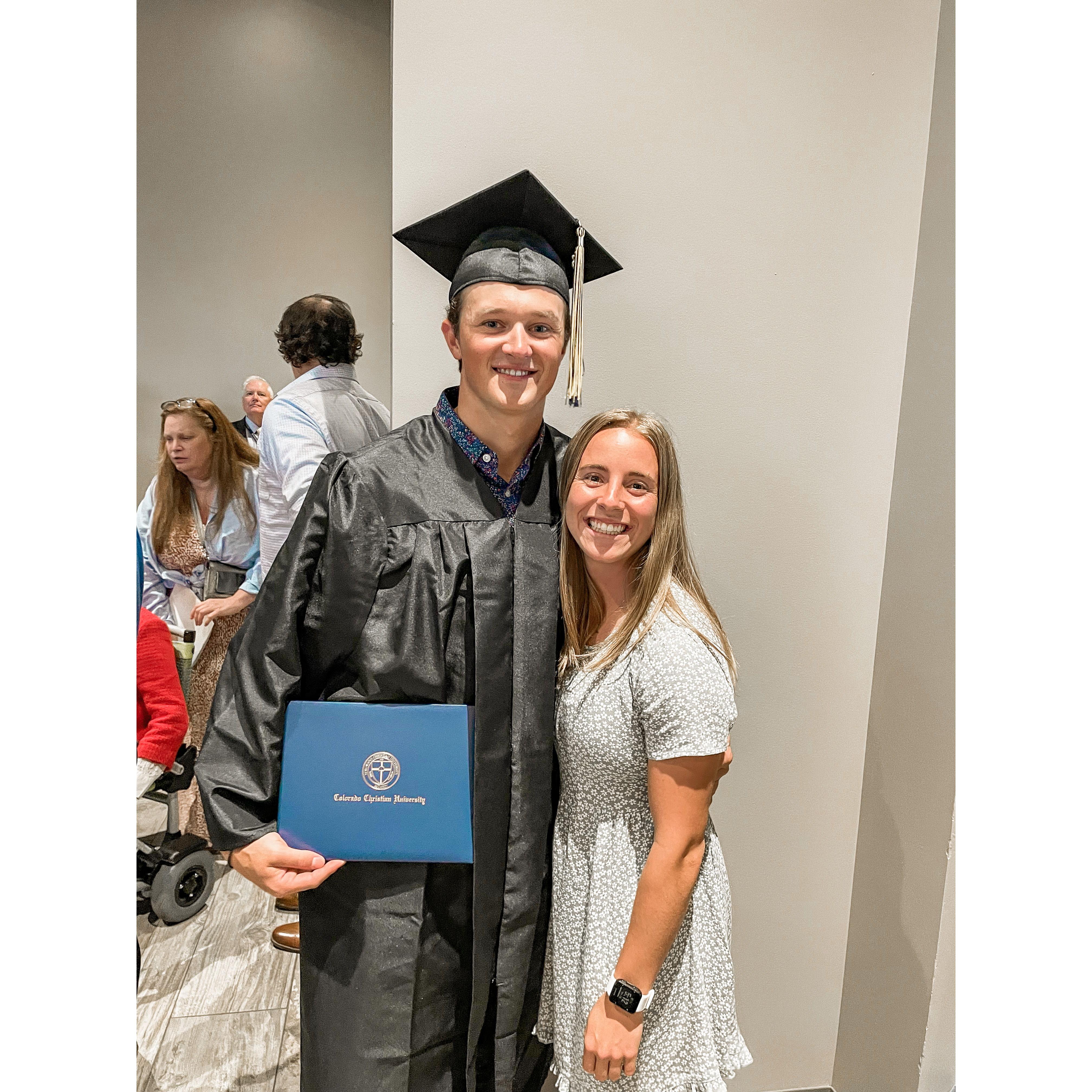 Soren's graduation from CCU