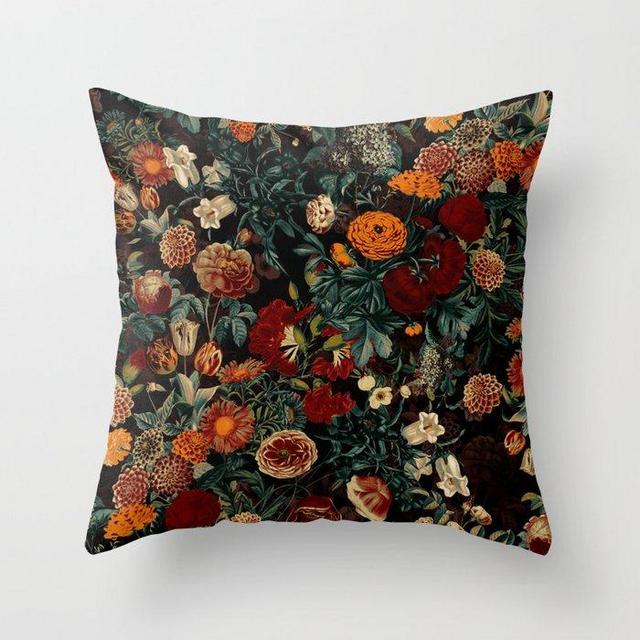 EXOTIC GARDEN - NIGHT XXI Throw Pillow 24x24