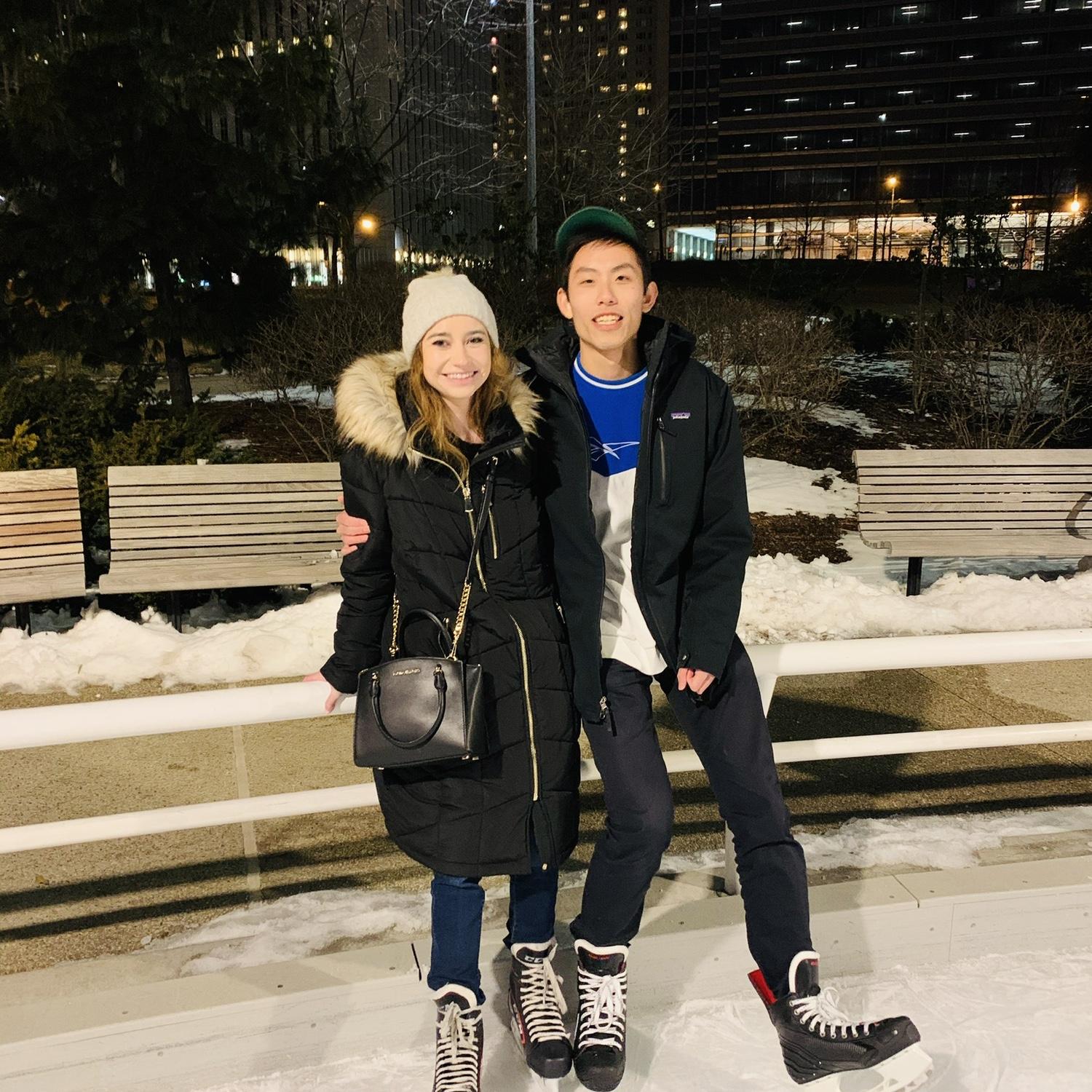 Ice Skating in Chicago