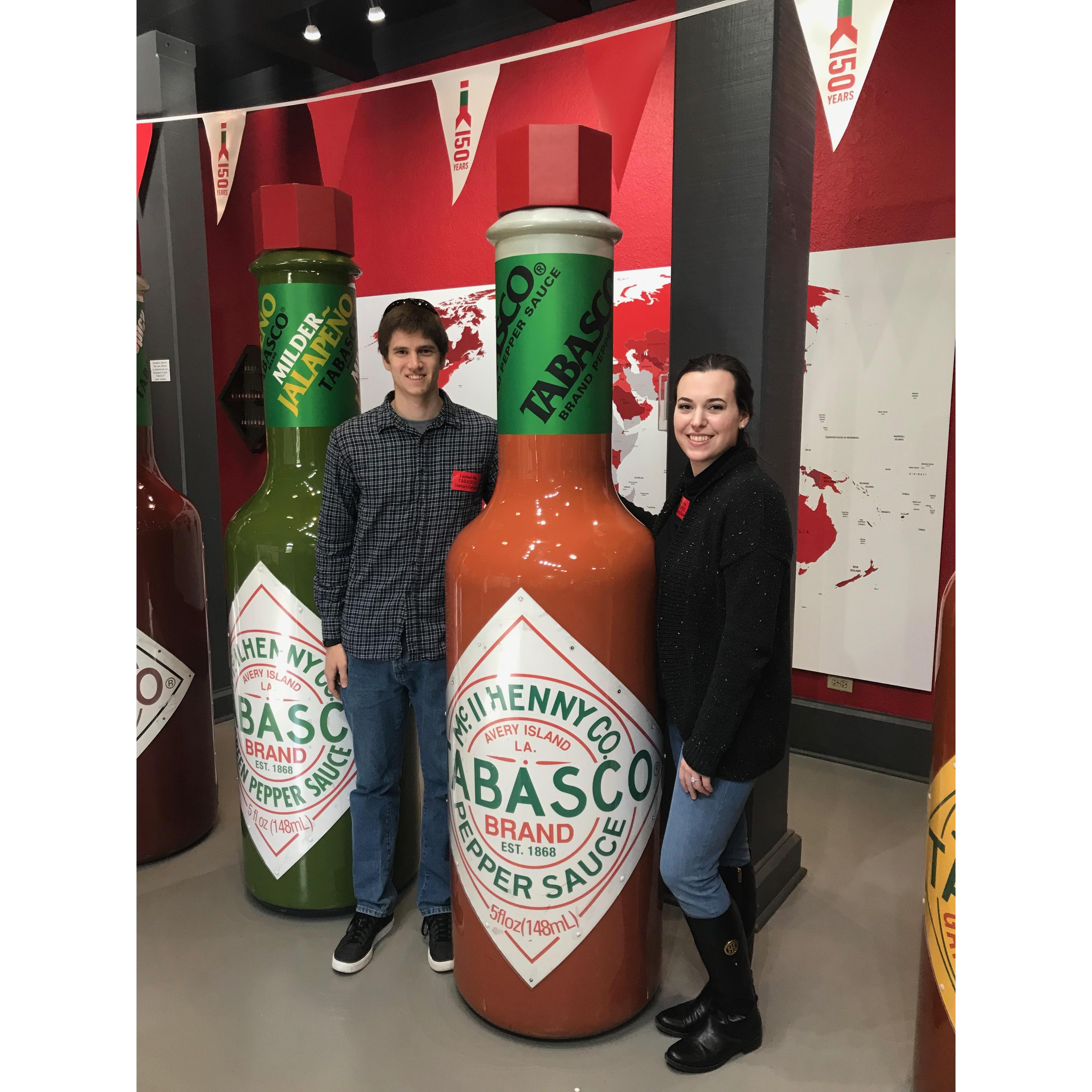 Tabasco factory tour | December 2018