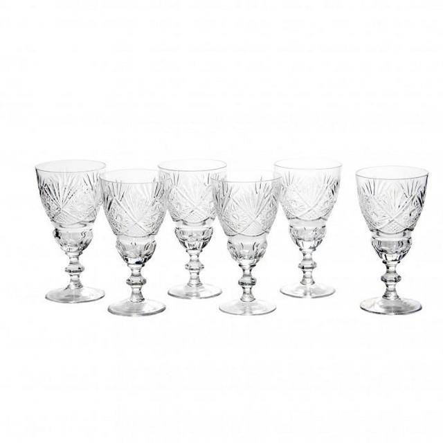 Set of 6 Nathalie Water Glasses