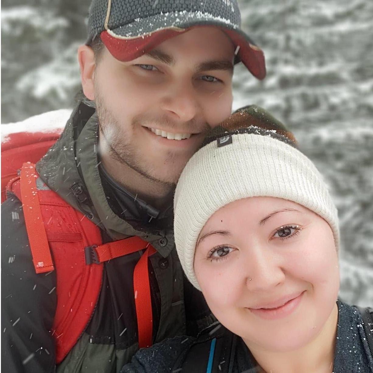 Lake Bourdeau suppose to be spring? Great day for a hike.