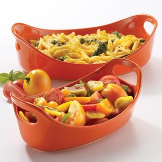 BOLD 2-Piece Bubble & Brown Bakeware Set