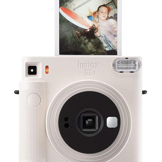 Fujifilm Instax Square SQ1 Instant Camera- Chalk White